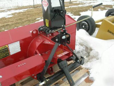 New red devil 5' 3 point snowblower snow blower 60