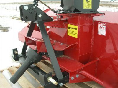 New red devil 5' 3 point snowblower snow blower 60