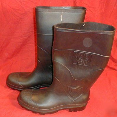 New tingley steel toe pvc safety boot brand size 13