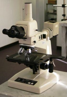 Nikon optiphot series 150 inspection system microscope
