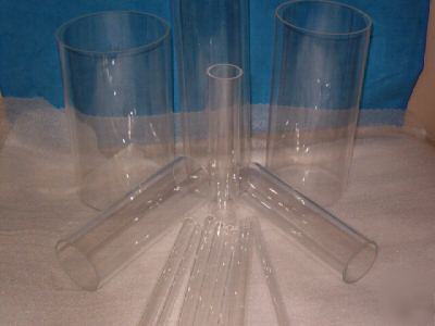 Round acrylic tubes 9 x 8-3/4 (72
