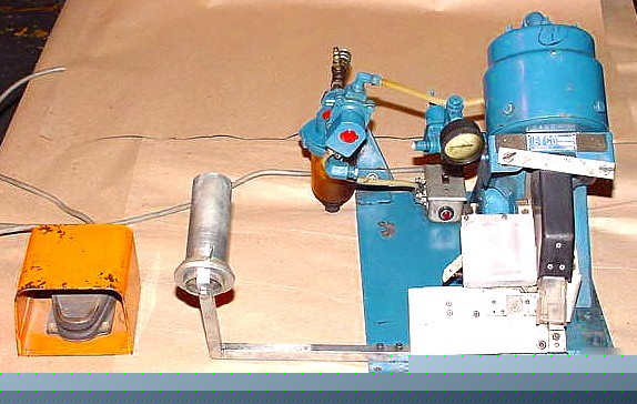 Cut-off press, ettco air operated cut-off & c