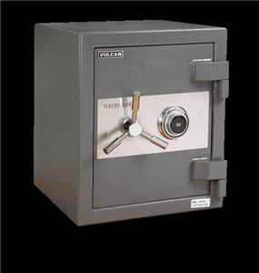 Fire and burglar safe home office security grey SFB1916