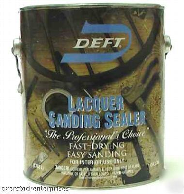 New deft fast drying lacquer sanding sealer - brand 