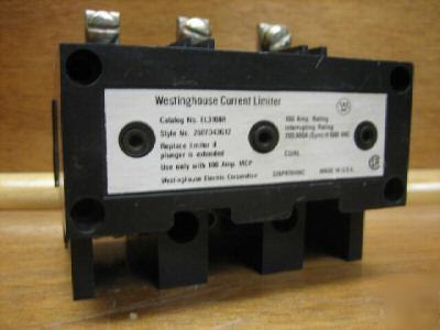 Westinghouse current limiter el EL3015R mcp breaker