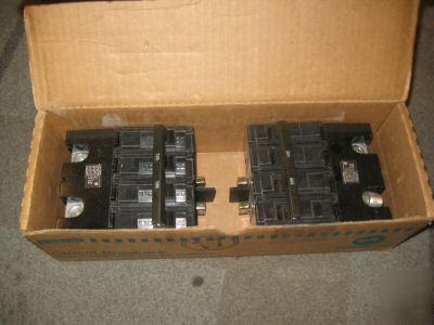 2 siemens Q2125BH 2 pole 125A 120/240V circuit breakers