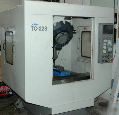 Brother tc-228 drilling & tapping machine