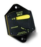 Buss mrcb marine circuit breaker 100 amp panel mount