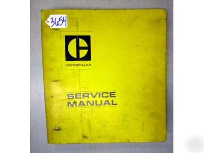 Caterpillar service manual V100, V120, V140 forklifts