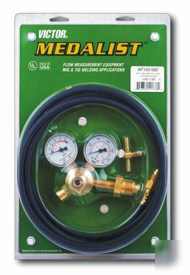 Victor AF150-580 regulator flowgauge & 10FT hose