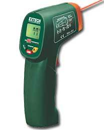 Extech 42500 mini ir thermometer, 500 deg f