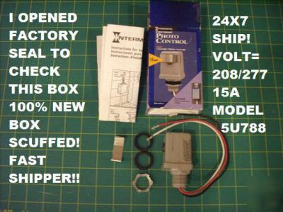 Intermatic stem photocell photo control 5U788 ship=$0