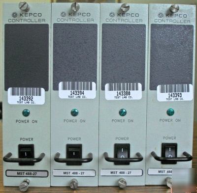 Kepco mst 488-27 controller modules