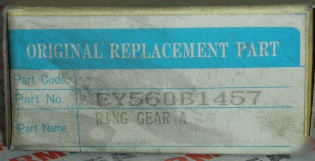New EY560B1457 ring gear a 