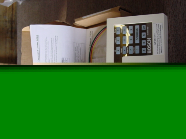 New bosch radionics D720 led white keypad