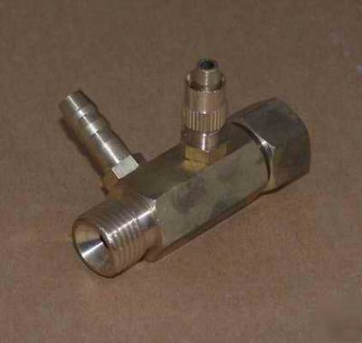 Water-cooled hose connector for wp-18 wp-20 wp-25