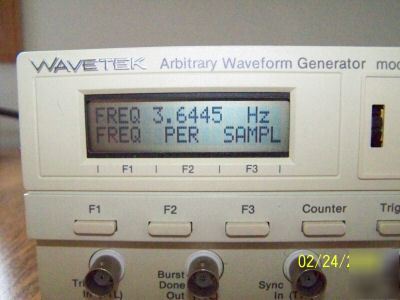 Wavetek 75 arbitrary waveform/signal generator