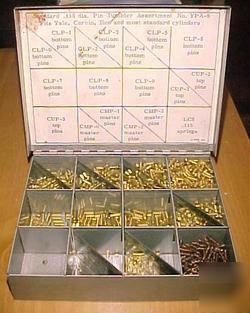 Standard asst. no. ypa-6 re-keying kit in metal case