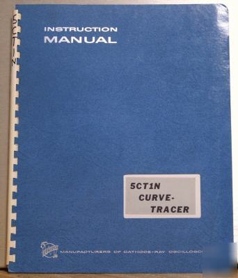 Tek tektronix 5CT1N original service/operating manual