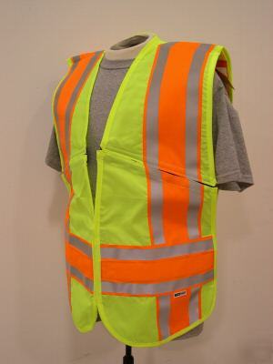 Vis-mat light weight reflective vest (xl-xxl) nwt