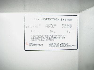 Linescan 22 xray security screening baggage inspection 