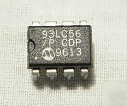 93LC56/p 2K 2.0V microwire serial eeprom 93C56