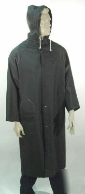 Constable raincoat (black) by ironwear