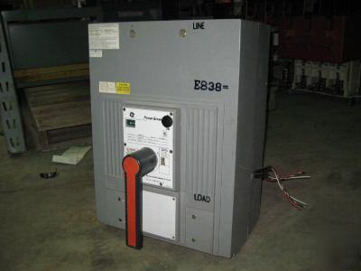 Ge power break TPMMF86 3000A manual op breaker TPMMF8