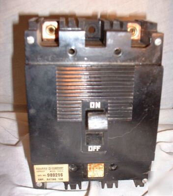 Lot 5 square d circuit breaker 2 pole amp 100 125 225