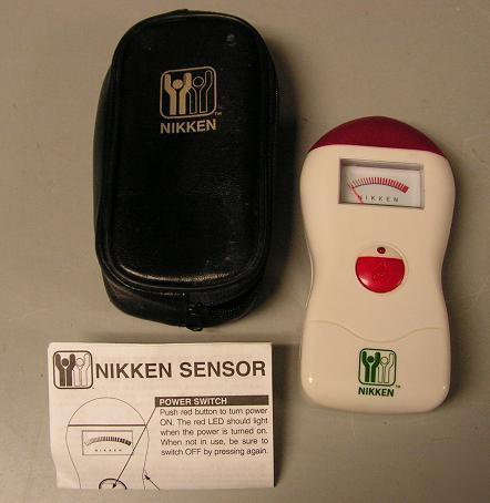 Nikken magnetic field gauss sensor