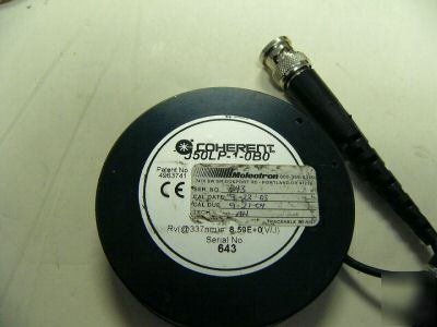 Coherent molectron J50LP-1-0B0 laser energy sensor