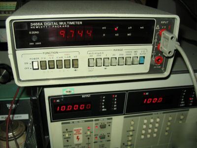 Hp 3466A digital multimeter HP3466A working agilent