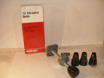 Milwaukee screw tips, abrasive belts, holddown clamp, 