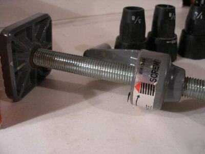 Milwaukee screw tips, abrasive belts, holddown clamp, 