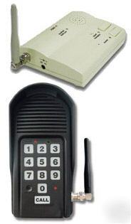 New gto residential wireless intercom / keypad #F3100 