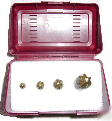Severance counter sink set 1/4 3/8 1/2 3/4 inch 6 flute