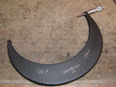 Scherr-tumico 9 to 10 inch micrometer 