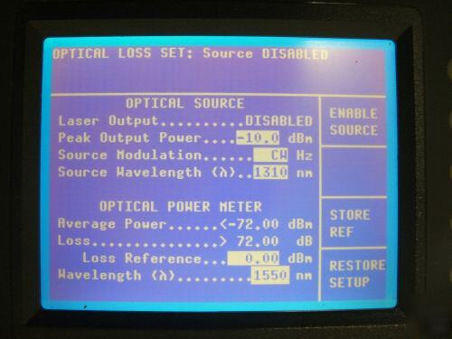 Ttc fiberscan 1000 fiber analyzer otdr 1310NM 1550NM