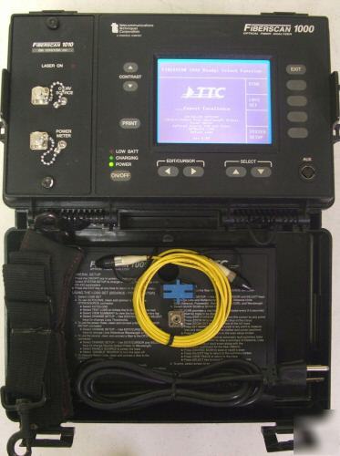 Ttc fiberscan 1000 fiber analyzer otdr 1310NM 1550NM