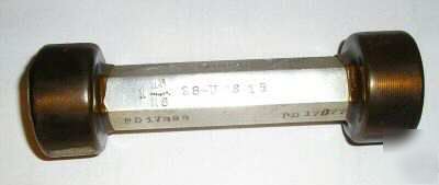 1 13/16-28 uns 1B thread gage plug go/not go