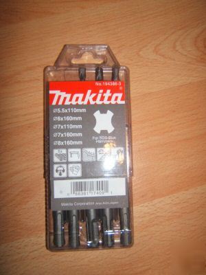 Nib makita sds drill bit set. ***b *** offical makita.