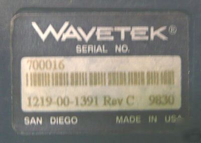 Wavetek lantek mm fiber optic test kit fs fm 850 1300
