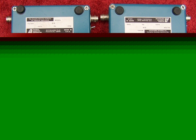 6 p.a.c. model 1220A acoustic emission preamplifier ndt