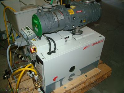 Edwards IQDP40 dry vacuum pump QMB250 mechanical blower