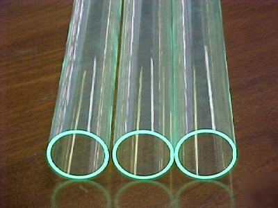 Fl green round acrylic tubes 2X1-3/4 (72