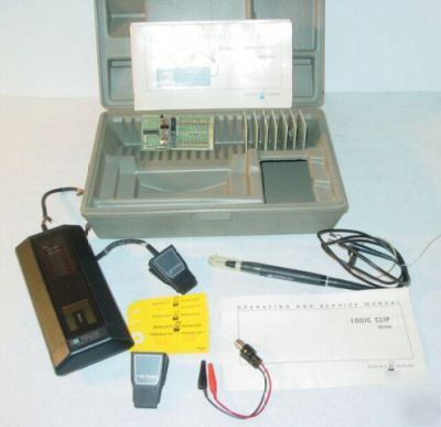 Hp 5010A logic troubleshooting kit w/10529A & probes
