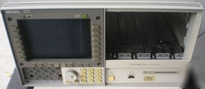 Hp 70004A optical spectrum analyzer display main frame