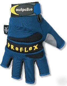 Ergodyne proflex 712 fingerless mechanics gloves-lg