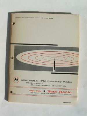Motorola compa-station base radio manual 68P81051A25-o 