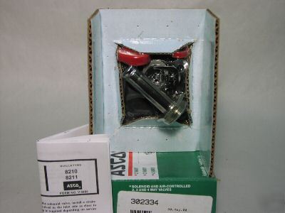 New asco 302334 valve rebuild kit repair 302-334 